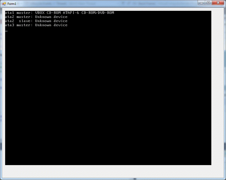 Second GIF of my various screen rendering attempts using WinForms